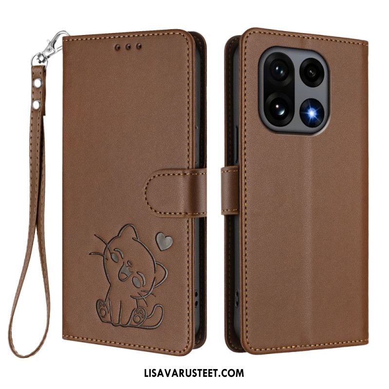 Kotelot Oneplus 15 Pieni Kissa Hihnalla