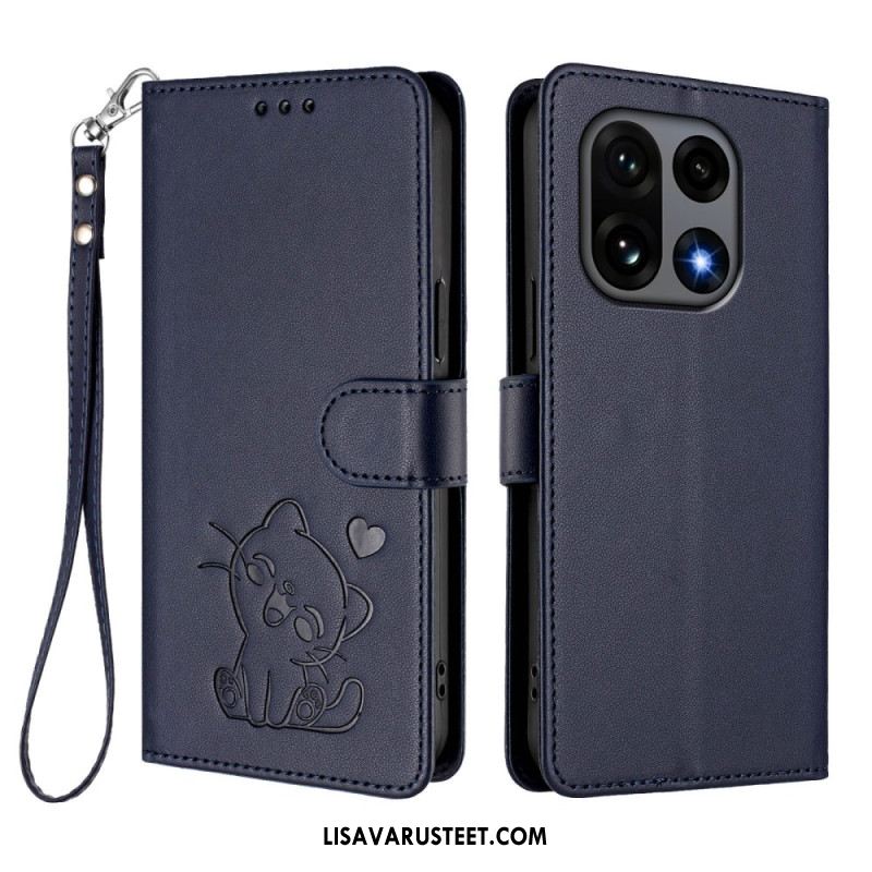 Kotelot Oneplus 15 Pieni Kissa Hihnalla