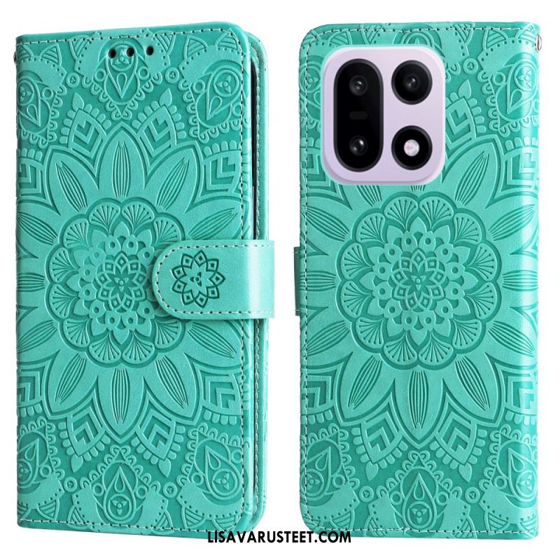 Kotelot Oneplus 15 Puhelinkuoret Auringonkukkakuvio