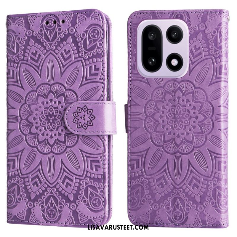 Kotelot Oneplus 15 Puhelinkuoret Auringonkukkakuvio