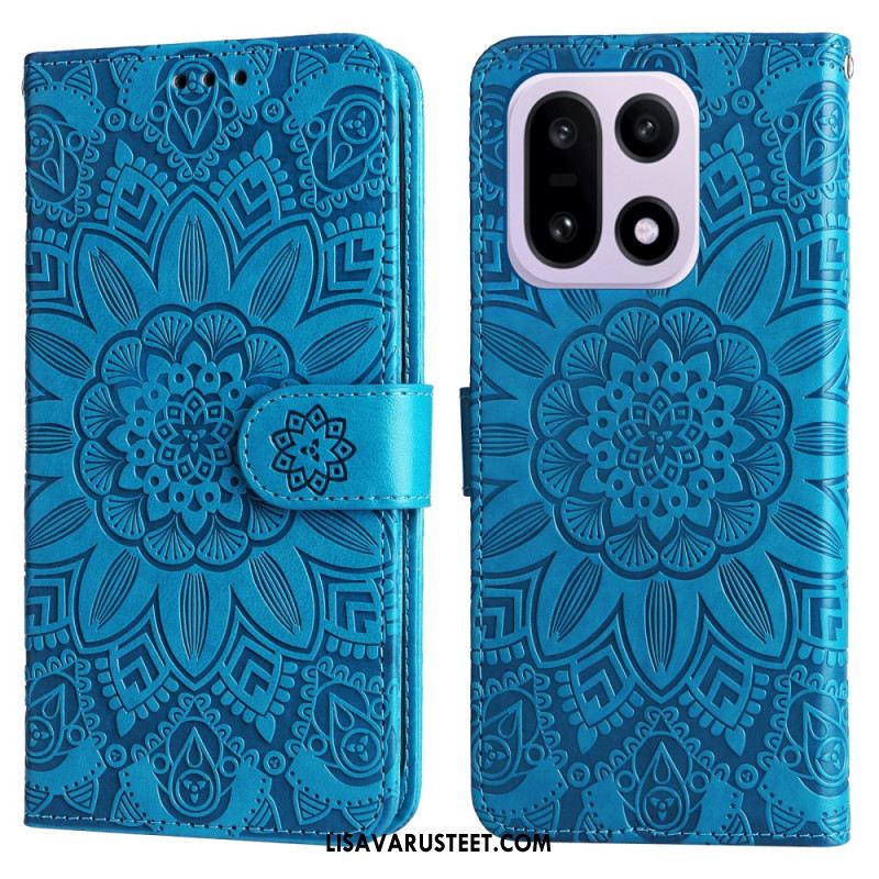 Kotelot Oneplus 15 Puhelinkuoret Auringonkukkakuvio