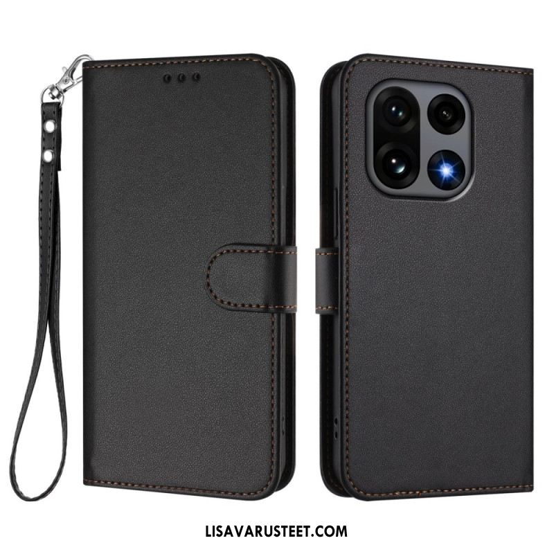 Kotelot Oneplus 15 Yksivärinen Hihnalla Suojakuori