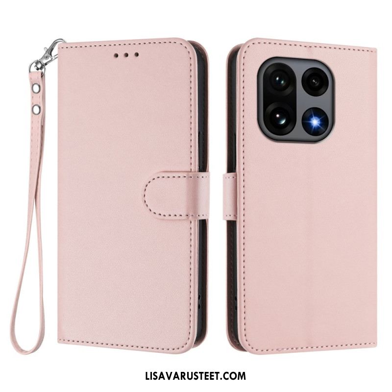 Kotelot Oneplus 15 Yksivärinen Hihnalla Suojakuori