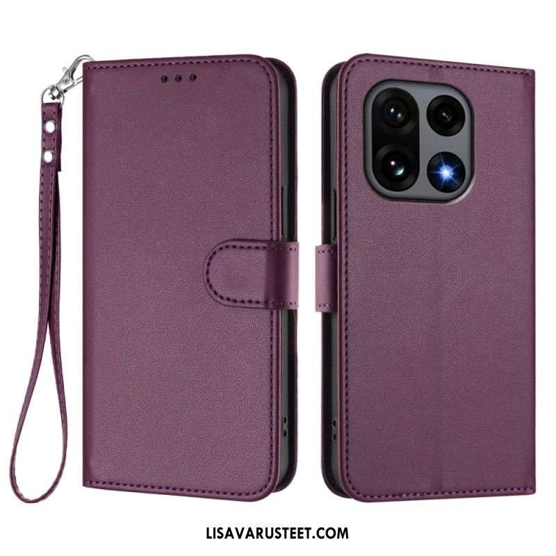 Kotelot Oneplus 15 Yksivärinen Hihnalla Suojakuori