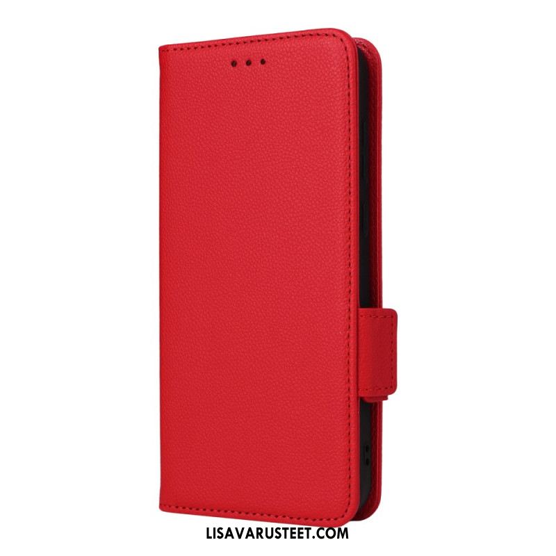 Kotelot Oneplus 15r Puhelinkuoret Litsikuvioinen Tekonahka Hihnalla