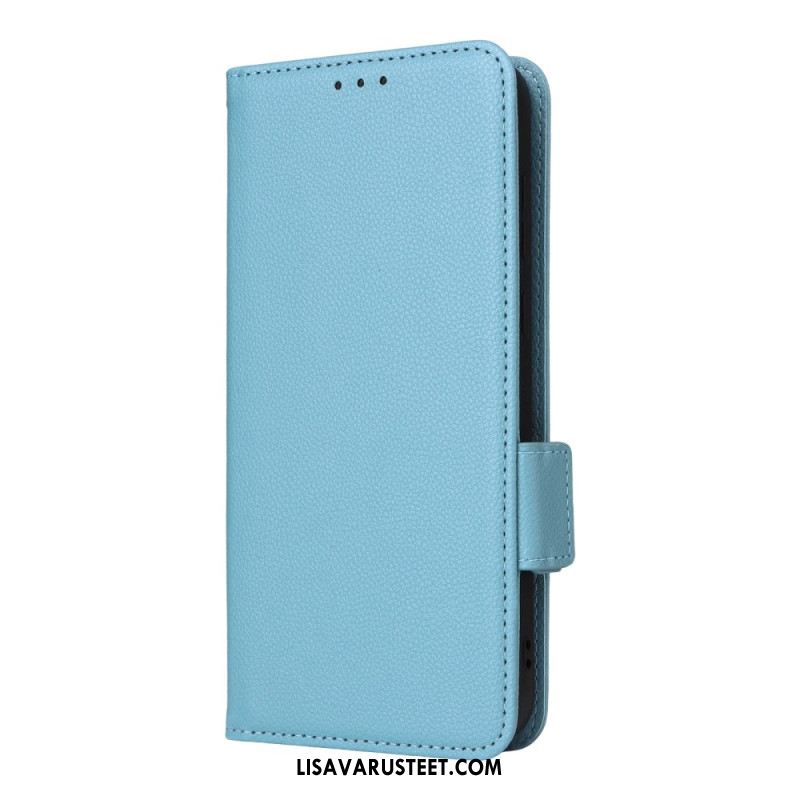 Kotelot Oneplus 15r Puhelinkuoret Litsikuvioinen Tekonahka Hihnalla