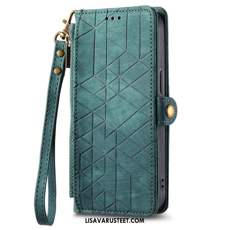 Kotelot Oneplus Nord 4 Geometrinen Kuviollinen Lompakko Suojakuori