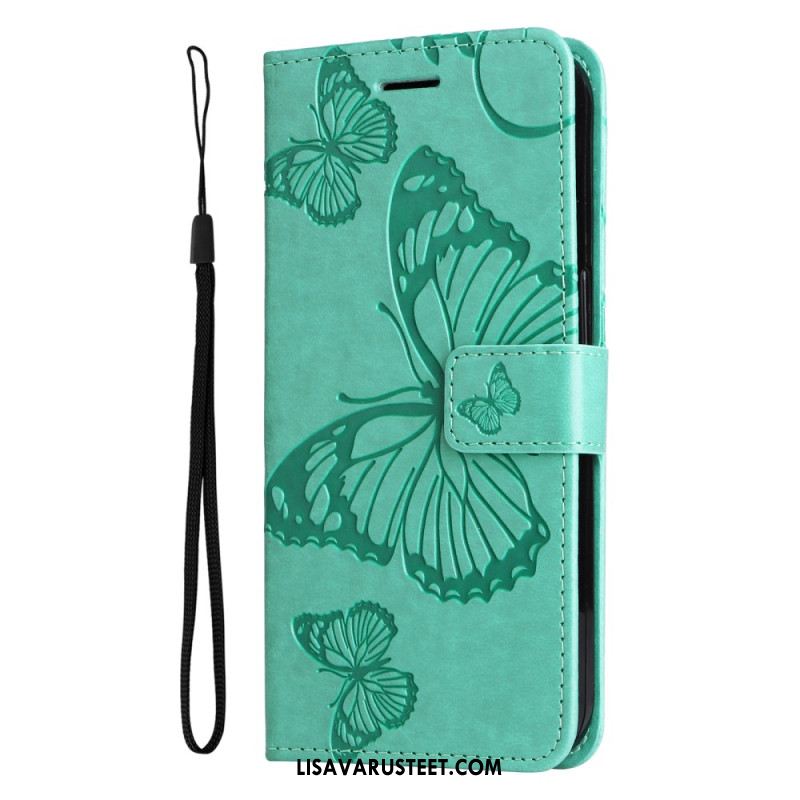 Kotelot Oneplus Nord 4 Puhelinkuoret Jättimäinen Perhosremmi