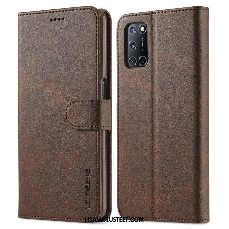 Kotelot Oppo A16 / A16s Lc.imeeke Nahkaefekti