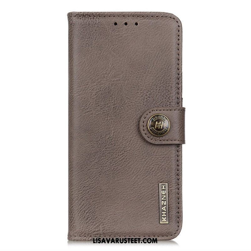 Kotelot Oppo A74 4G Keinonahka Khazneh