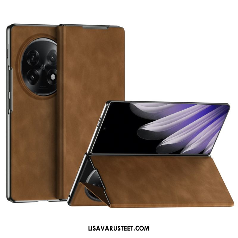 Kotelot Oppo Find N5 Nahkaefekti Suojakuori