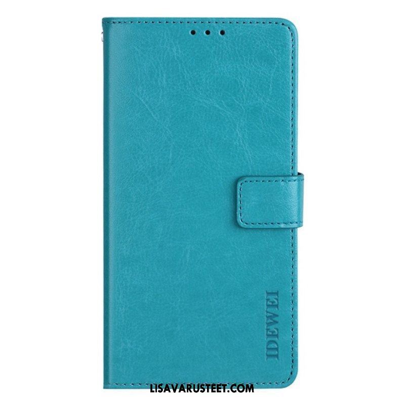 Kotelot Oppo Find X5 Lite Idewei Vintage Keinonahkaa