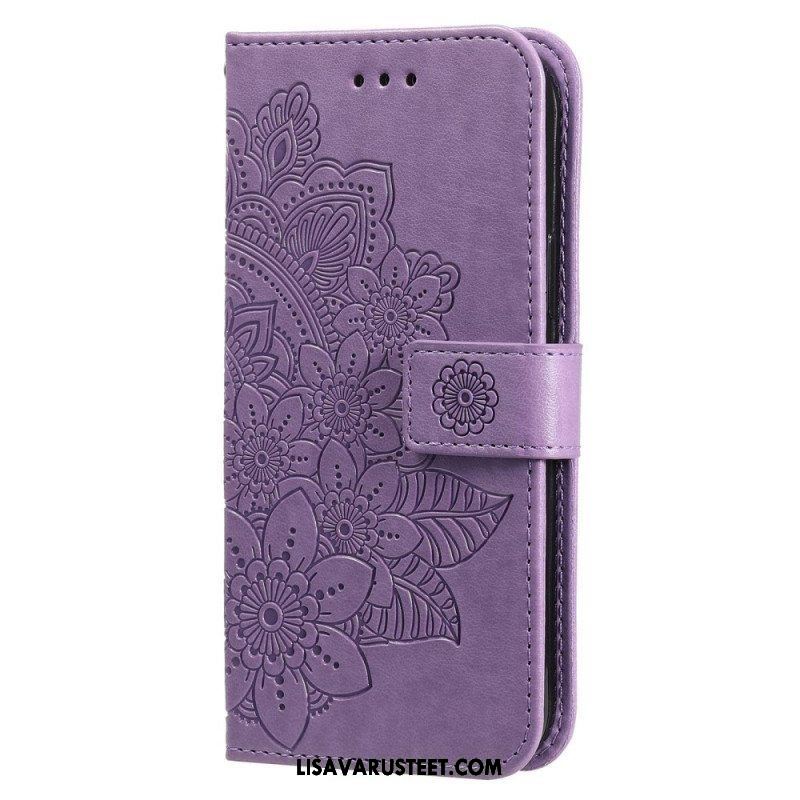 Kotelot Oppo Find X5 Lite Mandala Kaulanauhalla