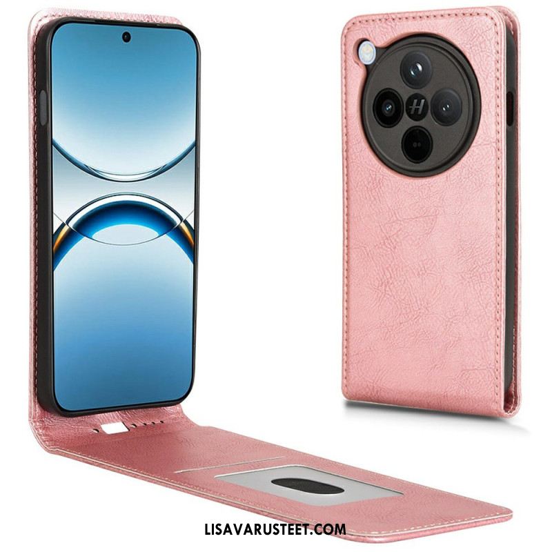 Kotelot Oppo Find X8 Pro Pystysuuntainen Käännettävä Keinonahka