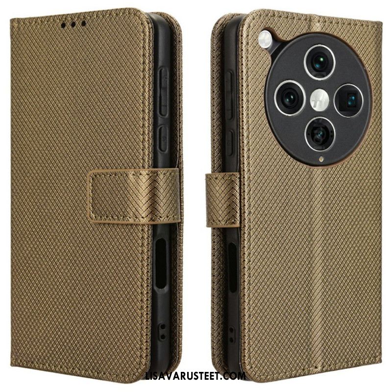 Kotelot Oppo Find X8 Pro Timanttitekstuuri