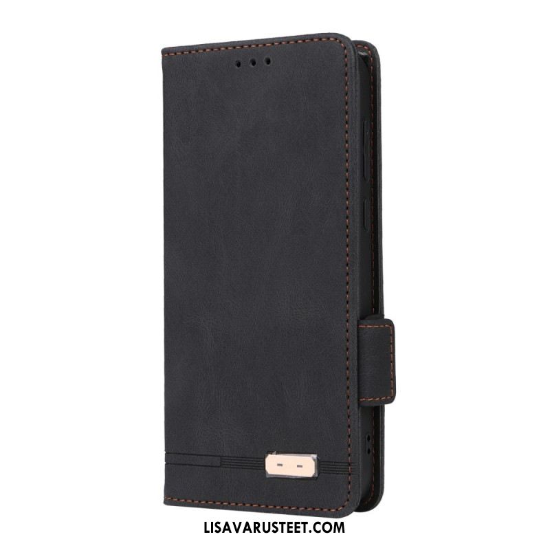 Kotelot Oppo Find X8 Vintage-mokkanahkaefekti