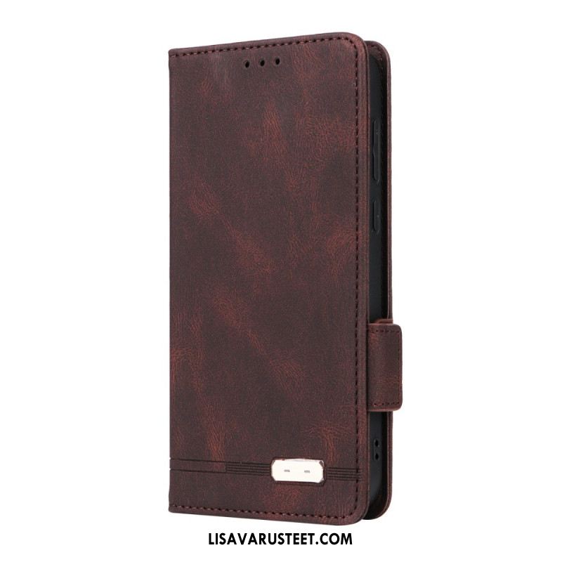 Kotelot Oppo Find X8 Vintage-mokkanahkaefekti