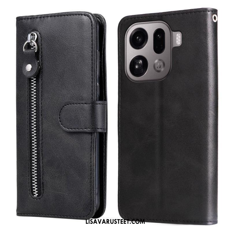 Kotelot Oppo Find X9 Pro 5g Vetoketjullinen Tasku