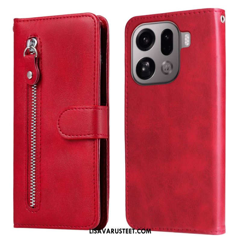 Kotelot Oppo Find X9 Pro 5g Vetoketjullinen Tasku