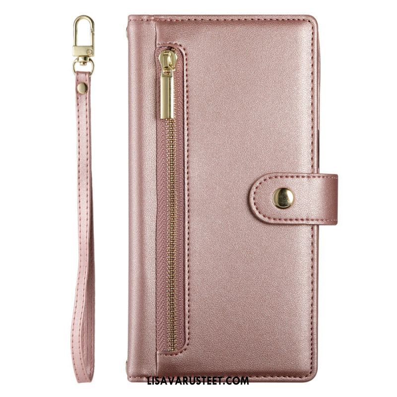 Kotelot Oppo Reno 13f 4g / 5g / 13 Fs 5g Lompakko Ja Hihnat Suojakuori