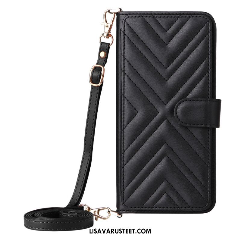 Kotelot Oppo Reno 14f 5g Puhelinkuoret Ensiluokkainen Muotoilu Olkahihnalla Ja Kaulanauhalla