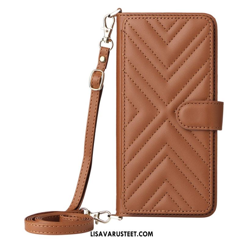 Kotelot Oppo Reno 14f 5g Puhelinkuoret Ensiluokkainen Muotoilu Olkahihnalla Ja Kaulanauhalla