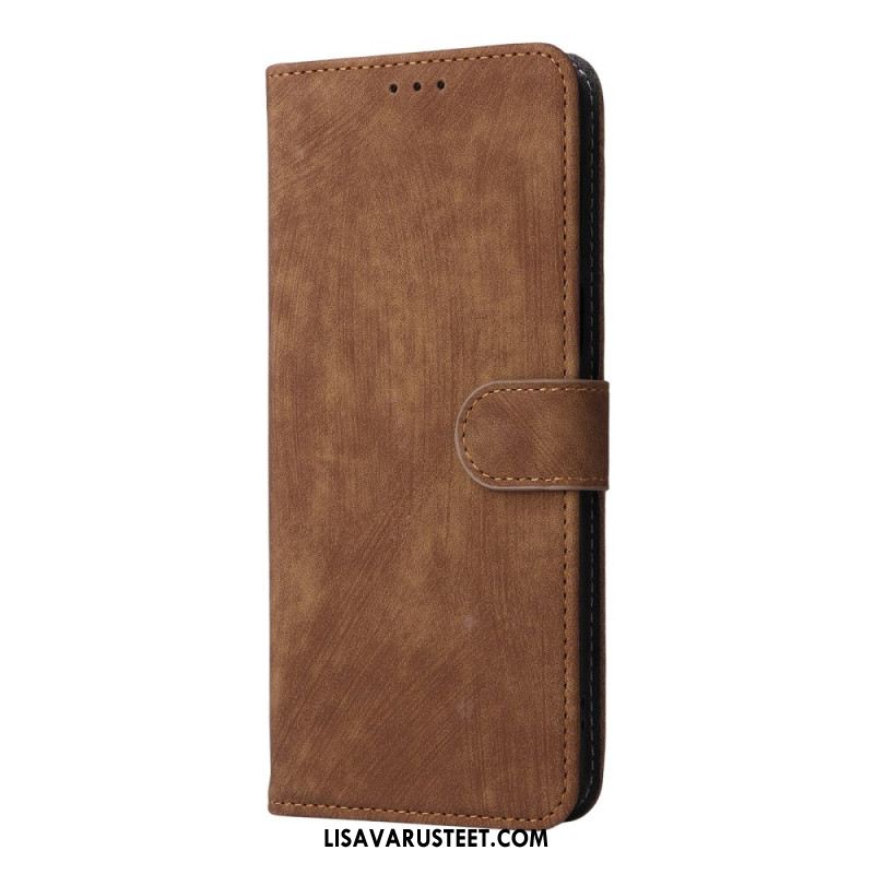 Kotelot Oppo Reno 14f 5g Rfid-suojattu Mokkanahkakuvio Hihnalla