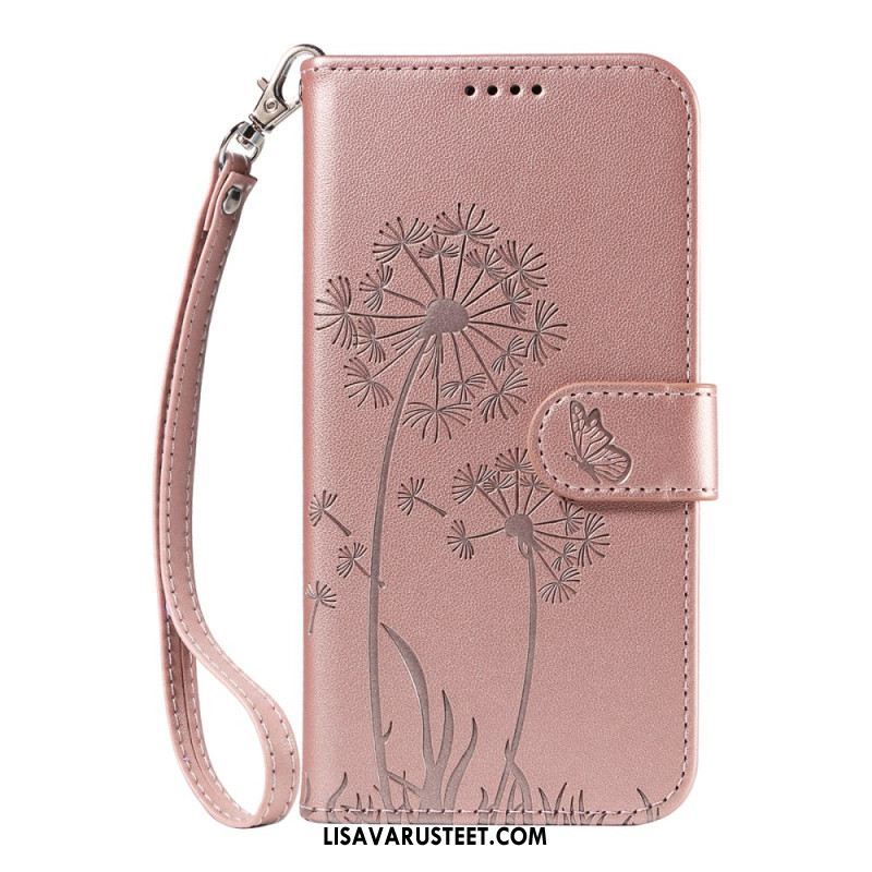 Kotelot Oppo Reno 14f 5g Voikukat Ja Kaulanauha Suojakuori