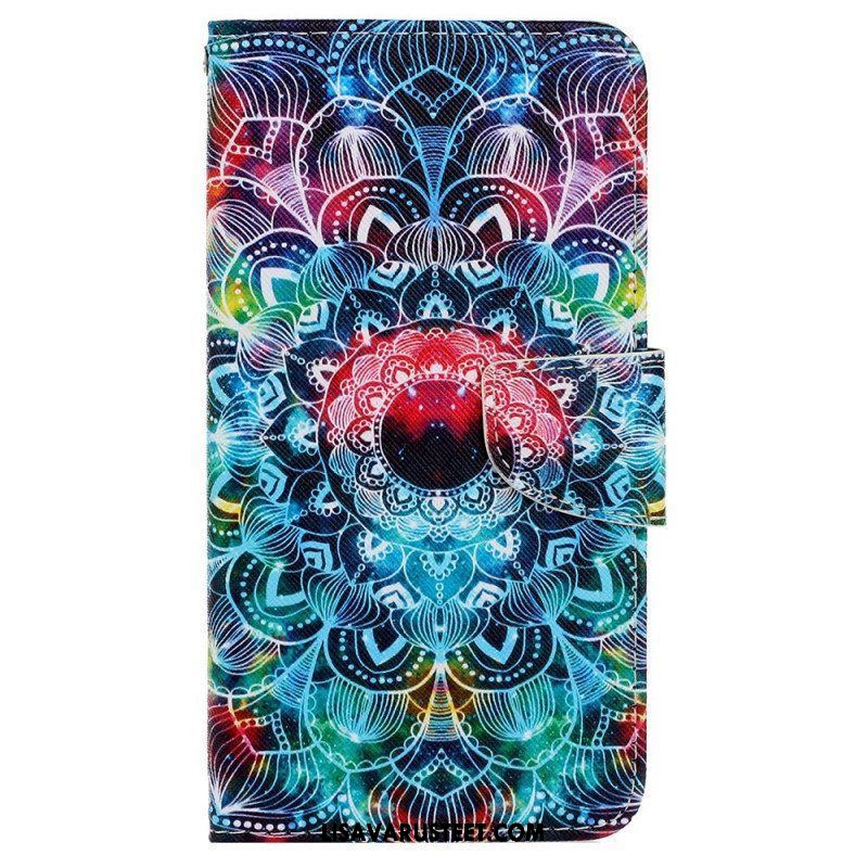 Kotelot Samsung Galaxy A13 Suojaketju Kuori Näyttävä Strappy Mandala