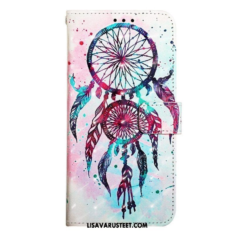 Kotelot Samsung Galaxy A14 / A14 5G Suojaketju Kuori Hihna Dream Catcher