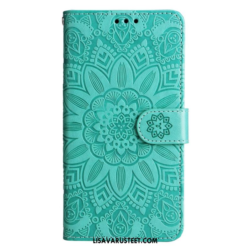 Kotelot Samsung Galaxy A15 5g Mandalakuvio Kaulanauhalla