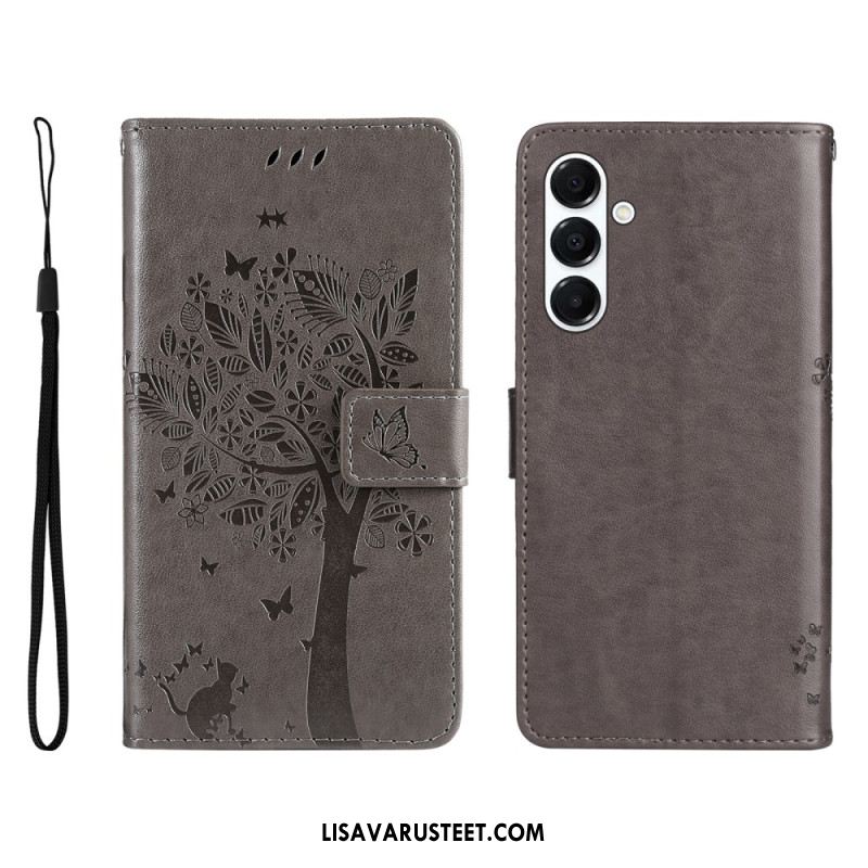 Kotelot Samsung Galaxy A17 4g / 5g Kissa Ja Puu Suojakuori