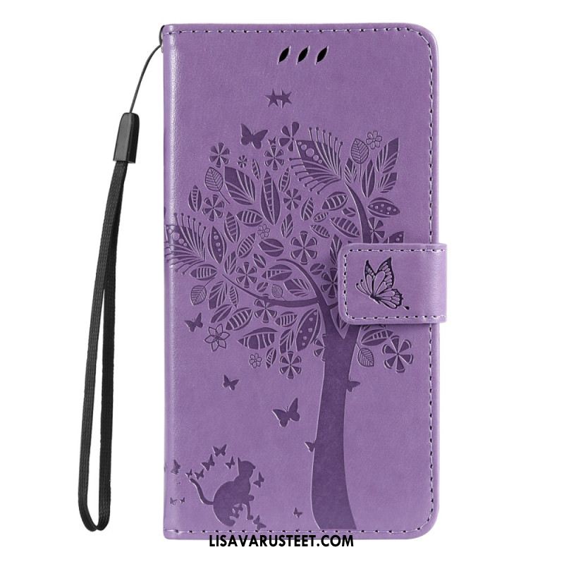 Kotelot Samsung Galaxy A17 4g / 5g Kissa Ja Puu Suojakuori