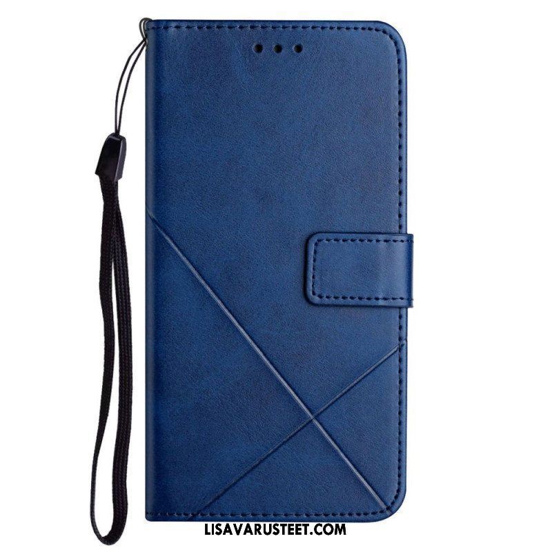 Kotelot Samsung Galaxy M12 / A12 X Design Geo Leather Style