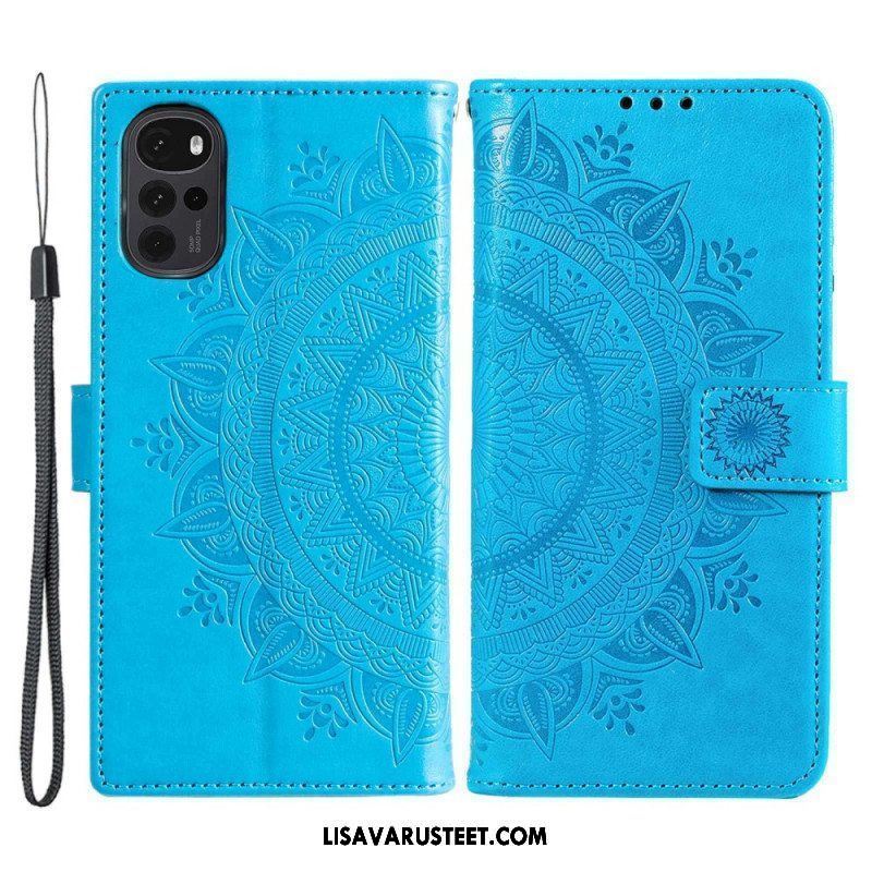 Kotelot Samsung Galaxy M53 5G Auringon Mandala