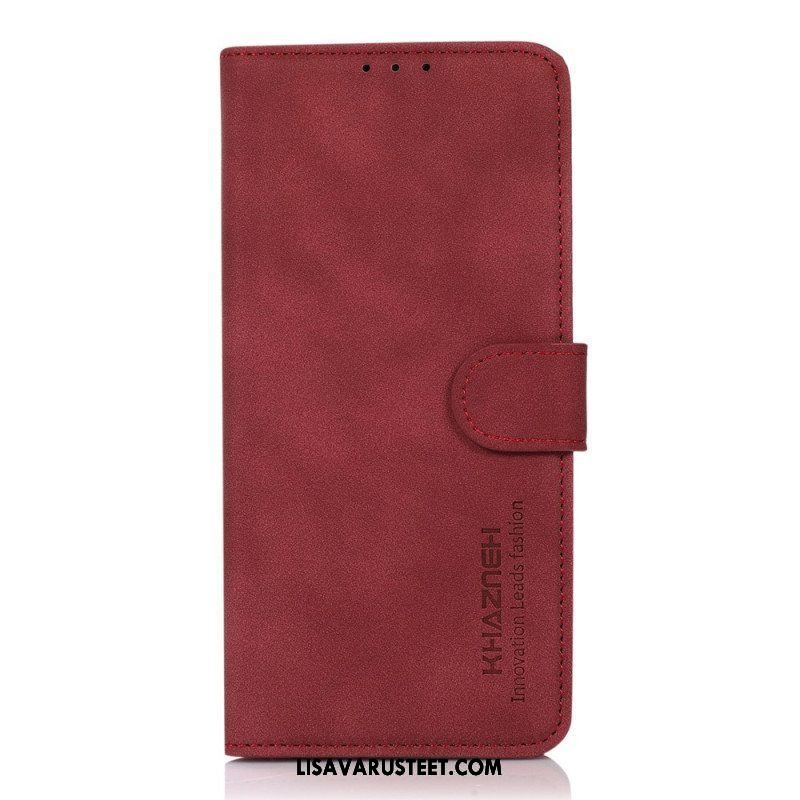 Kotelot Samsung Galaxy S22 5G Khazneh Texture Leather Effect