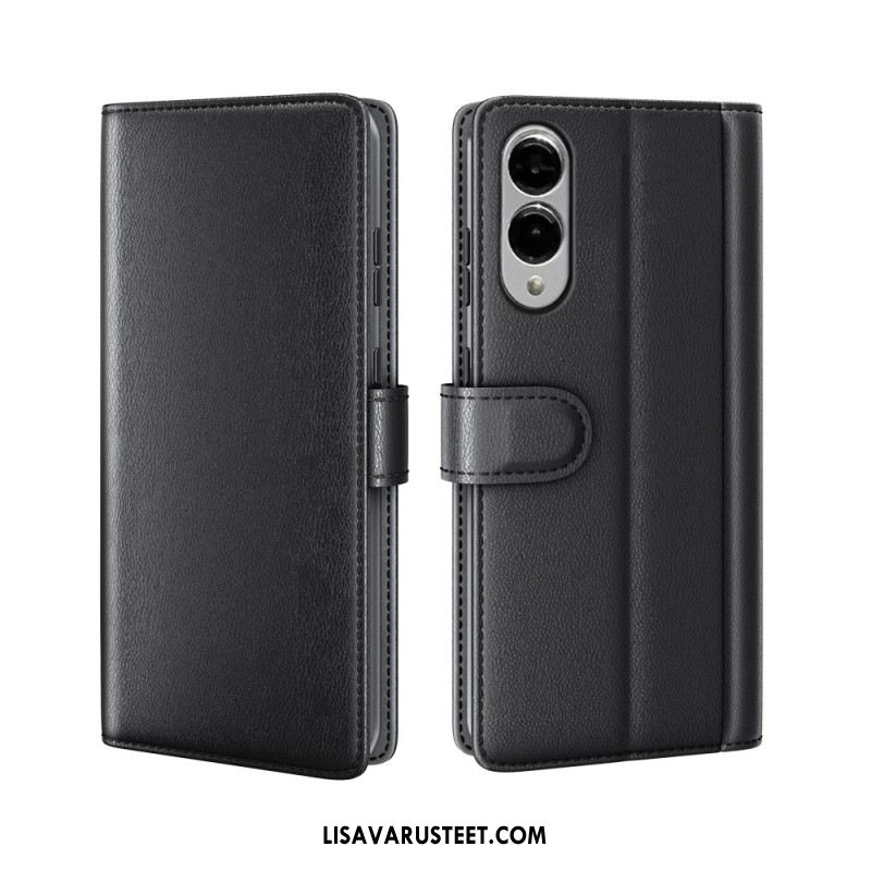 Kotelot Samsung Galaxy S25 5g Edge Aito Nahka