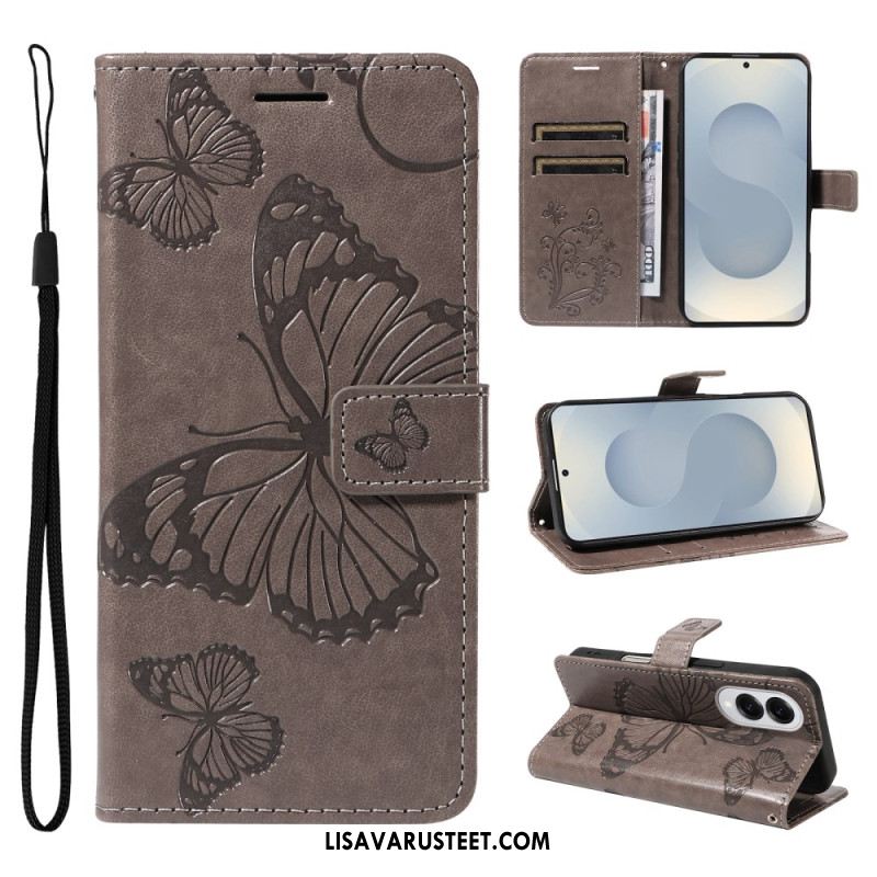 Kotelot Samsung Galaxy S25 5g Edge Jättimäinen Perhoskuvio