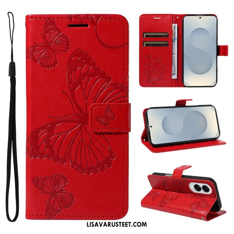 Kotelot Samsung Galaxy S25 5g Edge Jättimäinen Perhoskuvio