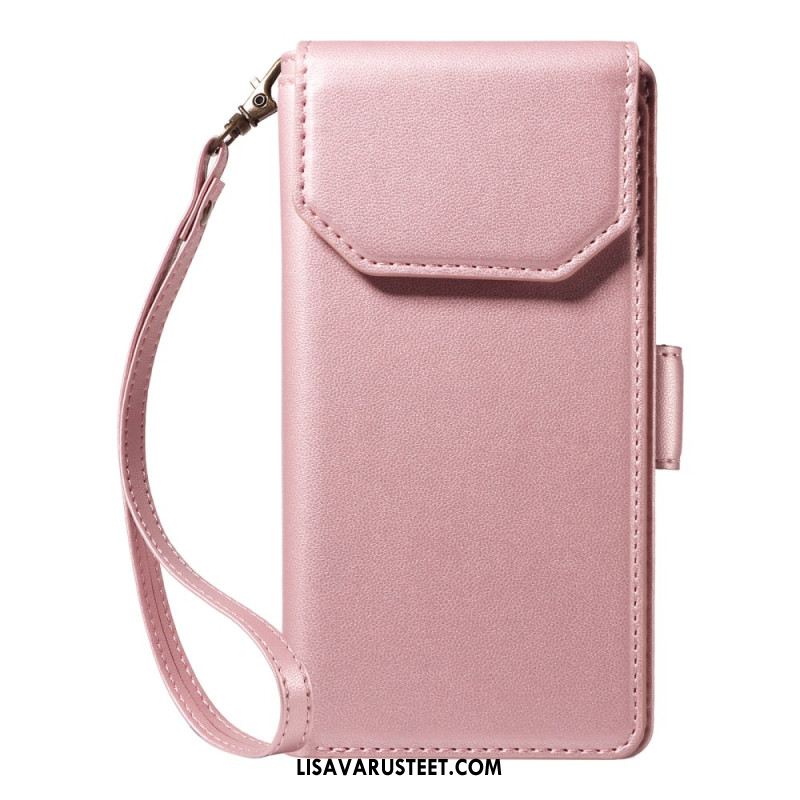 Kotelot Samsung Galaxy S25 5g Edge Puhelinkuoret Korttikotelo Ja Rannehihna