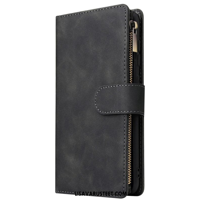 Kotelot Samsung Galaxy S25 5g Edge Puhelinkuoret Mokkanahkakuvioinen Lompakko