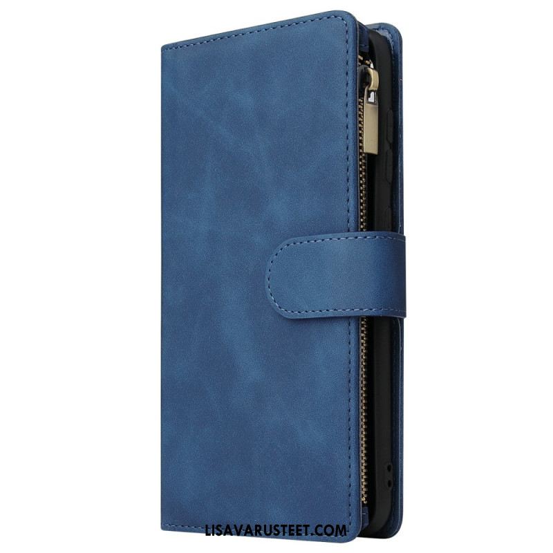 Kotelot Samsung Galaxy S25 5g Edge Puhelinkuoret Mokkanahkakuvioinen Lompakko