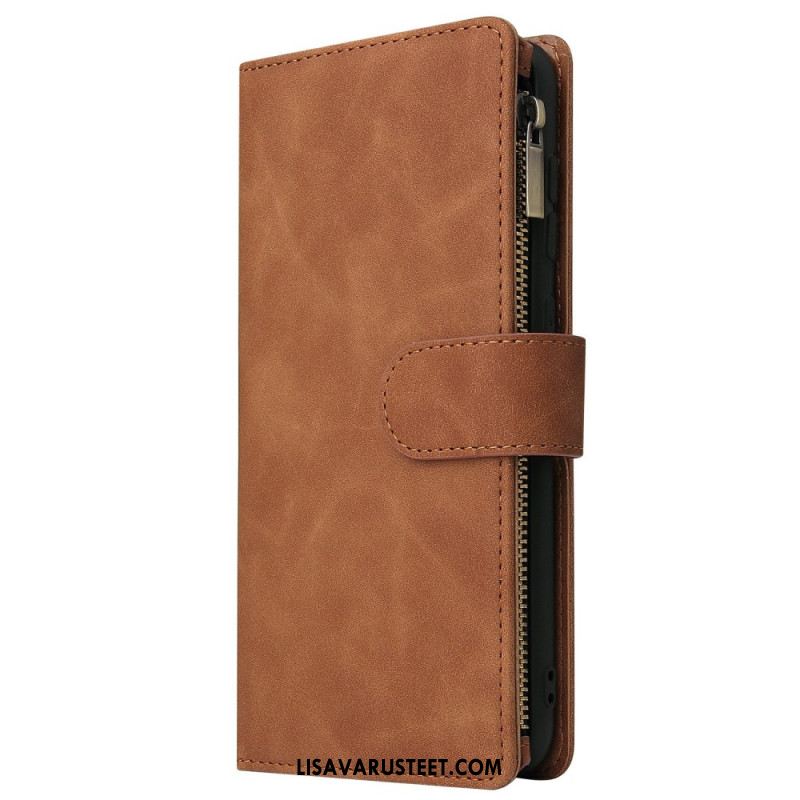 Kotelot Samsung Galaxy S25 5g Edge Puhelinkuoret Mokkanahkakuvioinen Lompakko