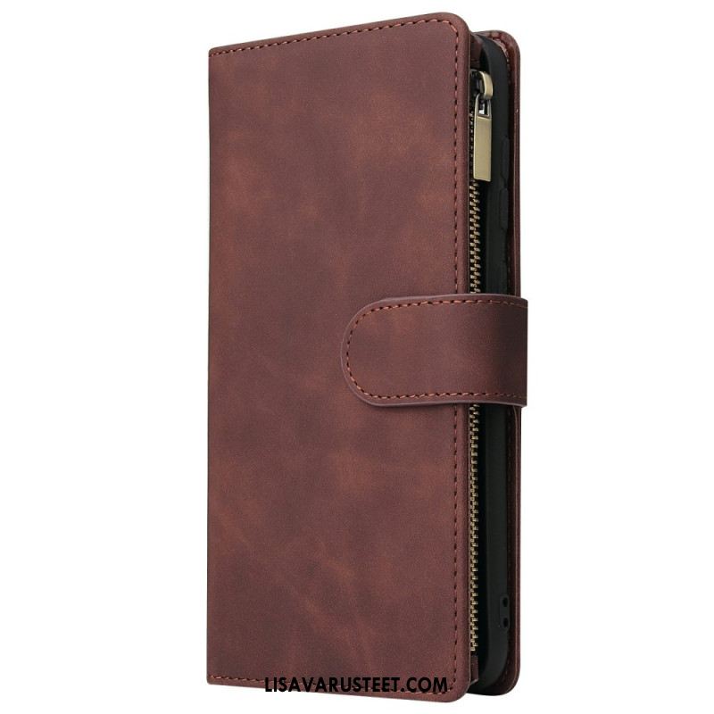 Kotelot Samsung Galaxy S25 5g Edge Puhelinkuoret Mokkanahkakuvioinen Lompakko