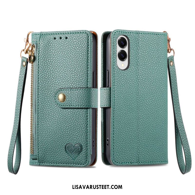 Kotelot Samsung Galaxy S25 5g Edge Rfid-sydänkuvio