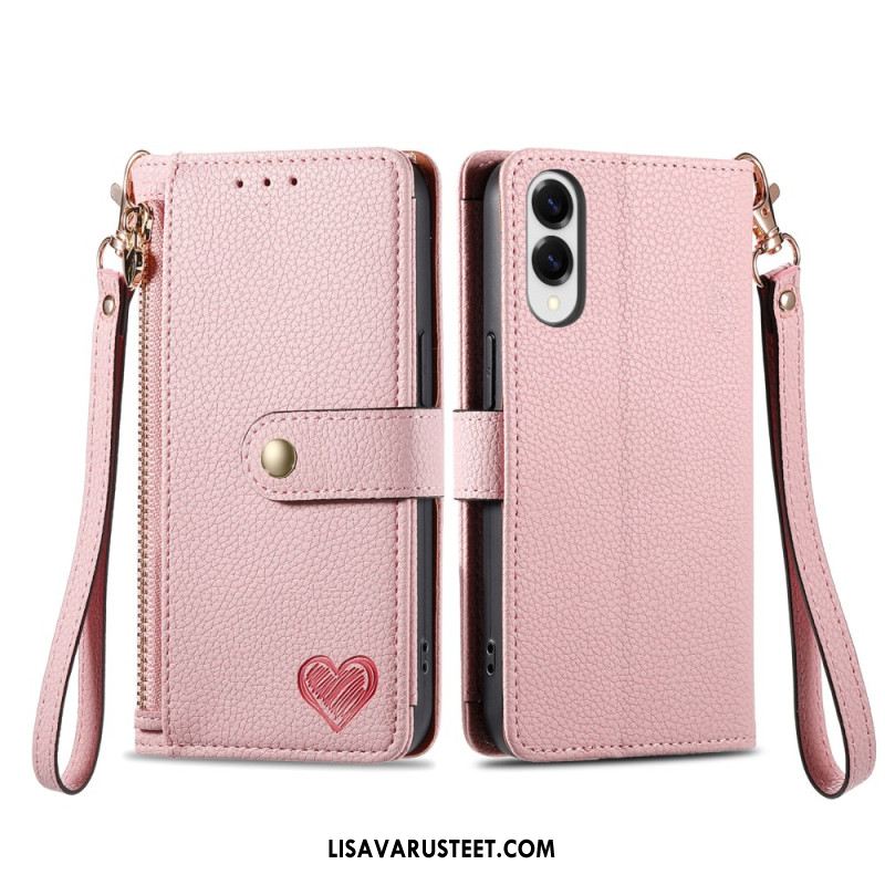 Kotelot Samsung Galaxy S25 5g Edge Rfid-sydänkuvio