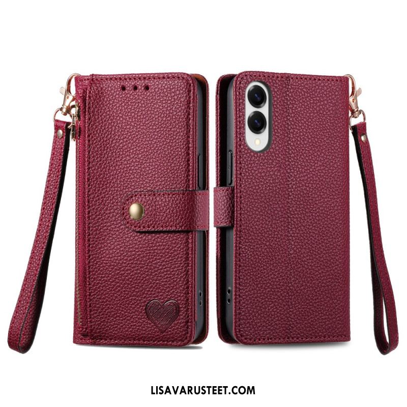 Kotelot Samsung Galaxy S25 5g Edge Rfid-sydänkuvio