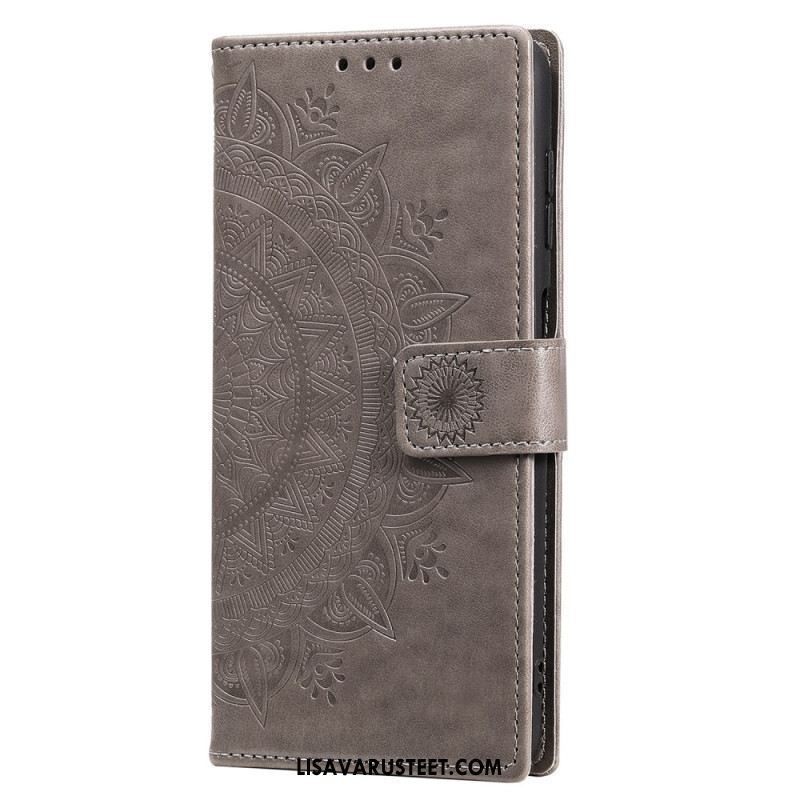 Kotelot Samsung Galaxy S25 5g Mandala-aurinkonauhalompakko