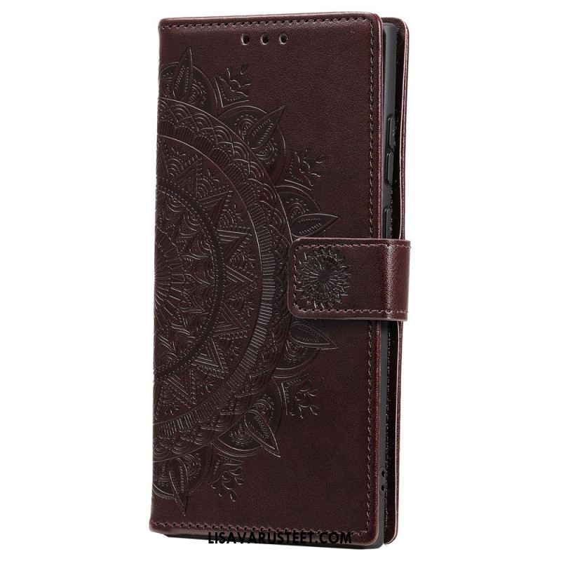 Kotelot Samsung Galaxy S25 5g Mandala-aurinkonauhalompakko