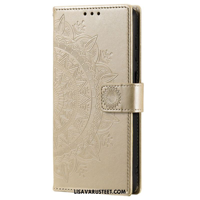 Kotelot Samsung Galaxy S25 5g Mandala-aurinkonauhalompakko